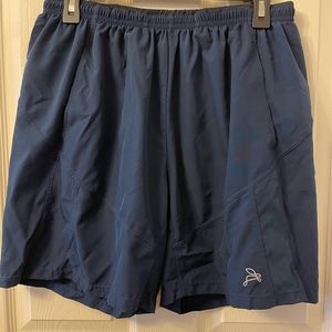 Men's Athletic Shorts - Navy Blue